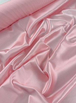 Шелк атлас стрейч (о) розовый - в интернет-магазине тканей Тессутидея арт. 10-4923