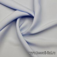 Плательная вискоза стрейч (о) голубая - итальянские ткани Тессутидея арт. 04-1702