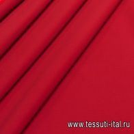 Трикотаж с водоотталкивающим покрытием (о) красный в стиле Burberry - итальянские ткани Тессутидея арт. 13-1457