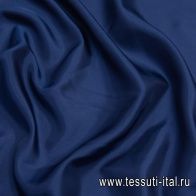 Подкладочная вискоза (о) синяя - итальянские ткани Тессутидея арт. 08-1214