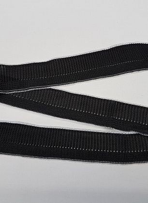 Подвяз черно-белый  3*-65-68см - в интернет-магазине тканей Тессутидея арт. F-3271