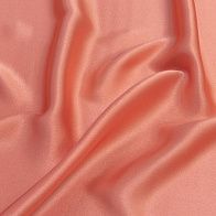 Шелк атлас стрейч (о) персиковый - итальянские ткани Тессутидея арт. 10-2506