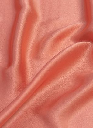 Шелк атлас стрейч (о) персиковый - в интернет-магазине тканей Тессутидея арт. 10-2506