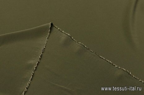 Крепдешин (о) болотный - итальянские ткани Тессутидея арт. 03-5771