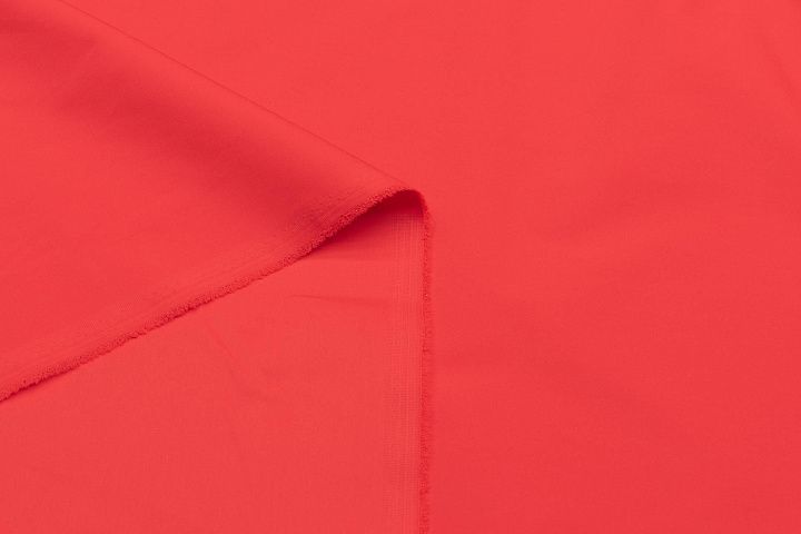 Сорочечная стрейч (о) красная - итальянские ткани Тессутидея арт. 01-6975