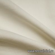 Костюмная шерсть+лен (о) молочная - итальянские ткани Тессутидея арт. 05-5002