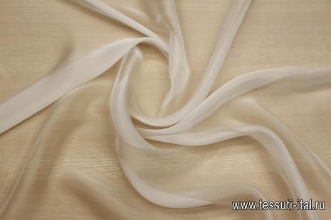 Шифон (о) белый - итальянские ткани Тессутидея арт. 10-3636