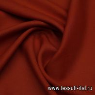 Лен (о) терракотовый - итальянские ткани Тессутидея арт. 16-0936