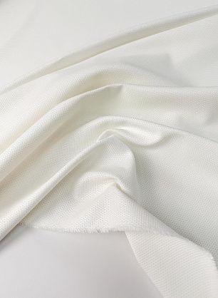 Хлопок пике (о) айвори - в интернет-магазине тканей Тессутидея арт. 01-7976