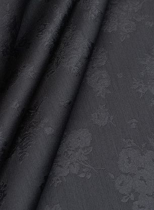 Жаккард (о) черный - в интернет-магазине тканей Тессутидея арт. 03-6747