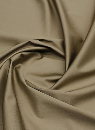 Хлопок стрейч (о) темно-бежевый - в интернет-магазине тканей Тессутидея арт. 01-7482