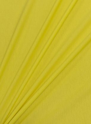 Трикотаж хлопок (о) желтый - в интернет-магазине тканей Тессутидея арт. 12-1105