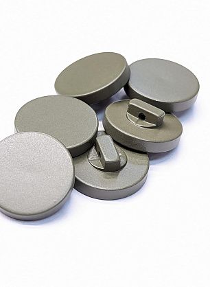 Пуговица пластик на ножке d-18мм хаки - в интернет-магазине тканей Тессутидея арт. F-6138