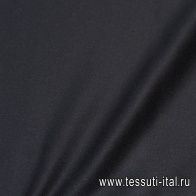 Пальтовая двухслойная (о) черная Loro Piana - итальянские ткани Тессутидея арт. 09-1900
