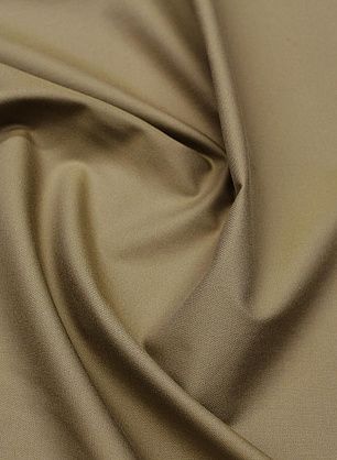 Хлопок для тренча с водоотталкивающим покрытием (о) светло-коричневый - в интернет-магазине тканей Тессутидея арт. 01-7536