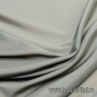 Подкладочная стрейч (о) серо-коричневая - итальянские ткани Тессутидея арт. 07-1178