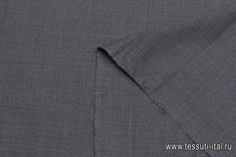 Костюмная (о) серая меланж  - итальянские ткани Тессутидея арт. 05-4392