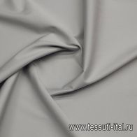 Хлопок+лен стрейч (о) светло-серый - итальянские ткани Тессутидея арт. 01-7628