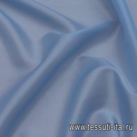 Подкладочная купра стрейч (о) голубая - итальянские ткани Тессутидея арт. 08-1300