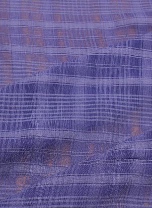 Плательная вискоза (о) синяя клетка - в интернет-магазине тканей Тессутидея арт. 04-1669