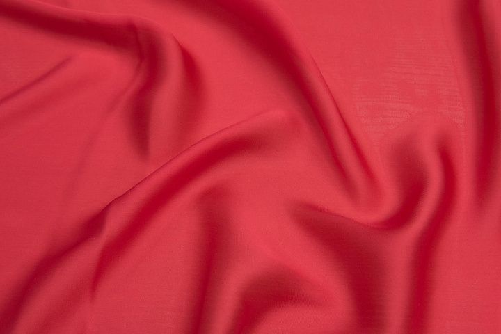 Шармюз (о) красный - итальянские ткани Тессутидея арт. 10-2215