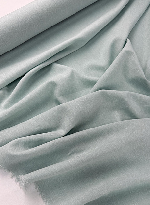 Лен сорочечный (о) мятный - в интернет-магазине тканей Тессутидея арт. 16-1199