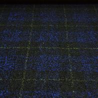 Костюмная (н) черно-бежево-желтая ш-150см - итальянские ткани Тессутидея арт. 05-2237