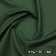 Костюмная стрейч (о) зеленая - итальянские ткани Тессутидея арт. 05-4714
