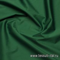 Хлопок стрейч (о) зеленый - итальянские ткани Тессутидея арт. 01-7471