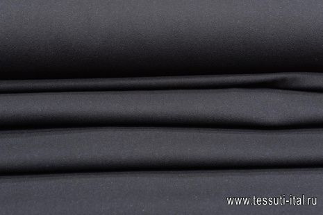 Костюмная (о) черная - итальянские ткани Тессутидея арт. 05-4307