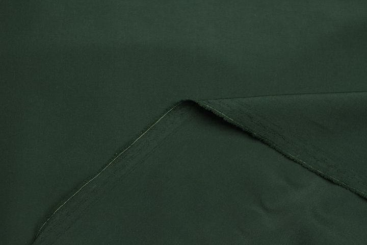 Подкладочная стрейч (о) темно-зеленая - итальянские ткани Тессутидея арт. 07-1549