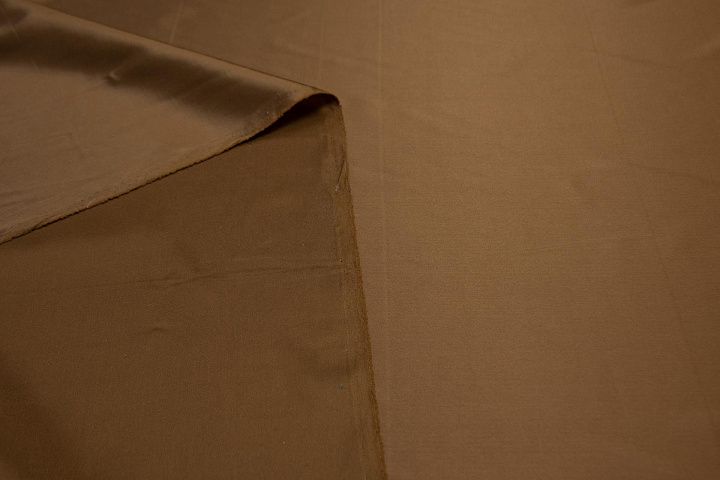 Подкладочная стрейч (о) коричневая - итальянские ткани Тессутидея арт. 07-1280