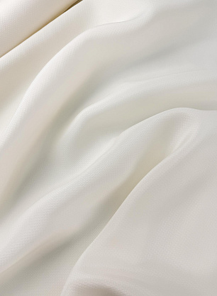 Органза жаккард (о) молочная - в интернет-магазине тканей Тессутидея арт. 10-4905