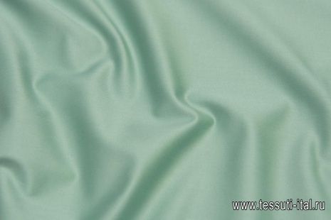 Хлопок костюмный стрейч (о) мятный - итальянские ткани Тессутидея арт. 01-6628