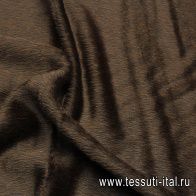 Пальтовая (о) темно-коричневая - итальянские ткани Тессутидея арт. 09-2042