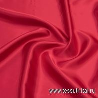 Подкладочная вискоза (о) красная - итальянские ткани Тессутидея арт. 08-1193