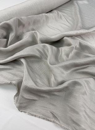 Лен+вискоза (о) серый - в интернет-магазине тканей Тессутидея арт. 16-1146