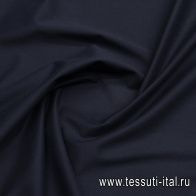 Хлопок стрейч (о) темно-синий - итальянские ткани Тессутидея арт. 01-7609