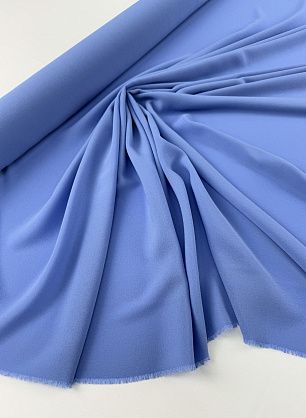 Крепдешин стрейч (о) голубой - в интернет-магазине тканей Тессутидея арт. 10-4764