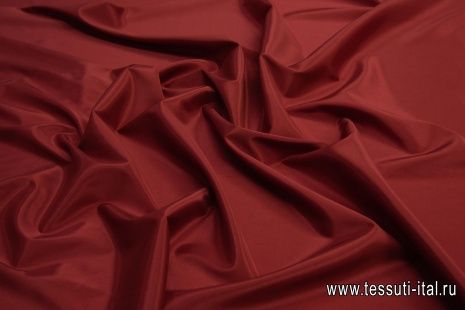 Подкладочная стрейч (о) бордово-коричневая - итальянские ткани Тессутидея арт. 07-1333