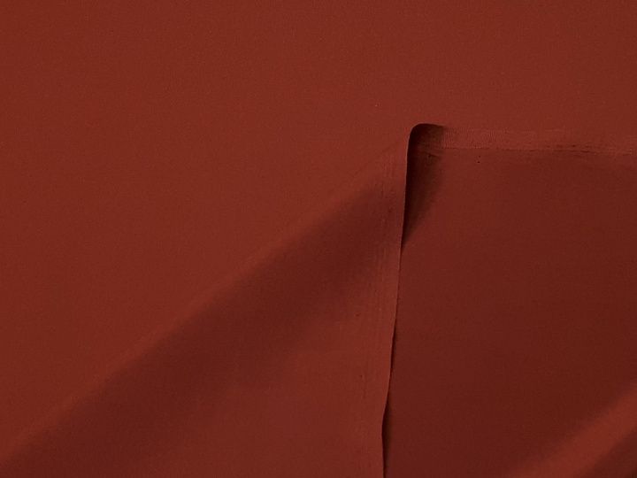Крепдешин (о) коричневый - итальянские ткани Тессутидея арт. 02-8244