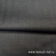 Костюмная (н) серо-коричневая полоска - итальянские ткани Тессутидея арт. 05-3018