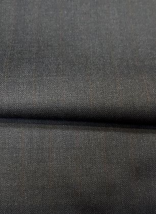 Костюмная (н) серо-коричневая полоска - в интернет-магазине тканей Тессутидея арт. 05-3018