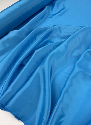 Подкладочная вискоза (о) ярко-голубая - в интернет-магазине тканей Тессутидея арт. 08-1707