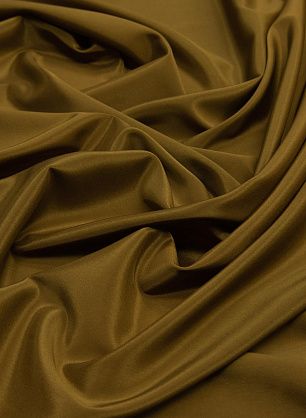 Подкладочная стрейч (о) горчичная - в интернет-магазине тканей Тессутидея арт. 07-1335