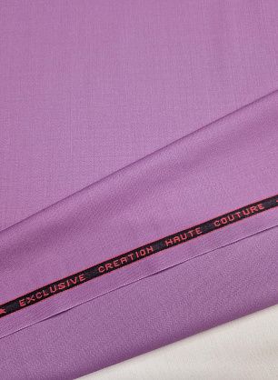 Костюмная стрейч дабл фейс 320 г/м (о) светло-фиолетовая - в интернет-магазине тканей Тессутидея арт. 05-4819