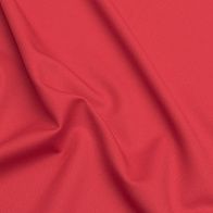 Костюмная стрейч дабл фейс (о) красная - итальянские ткани Тессутидея арт. 05-4376