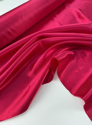 Подкладочная вискоза (о) малиновая - в интернет-магазине тканей Тессутидея арт. 08-1657