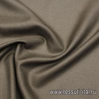 Костюмная фактурная (о) коричневая - итальянские ткани Тессутидея арт. 05-4729