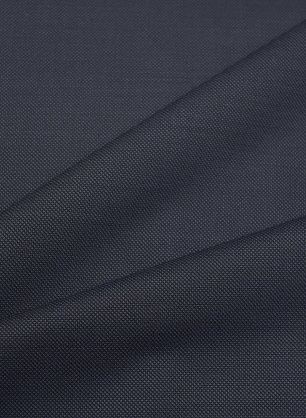 Костюмная шерсть (о) темно-синяя - в интернет-магазине тканей Тессутидея арт. 05-4947